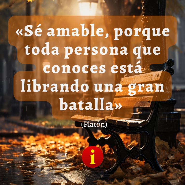 S Amable Porque Toda Persona Que Conoces Est Librando Una Gran