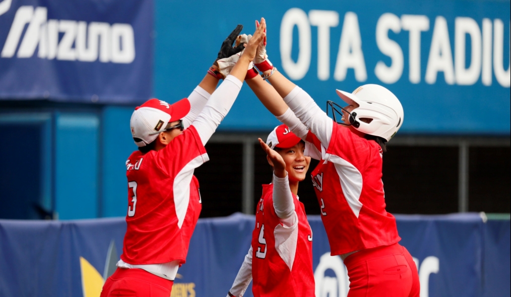 Mundial de Softbol Sub 15 en Tokio Japón gana la medalla de bronce