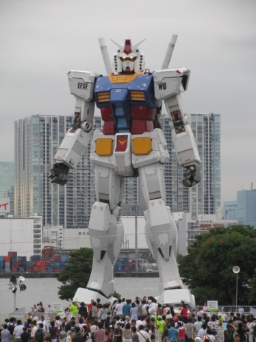 Estatua de Gundam en Tokio