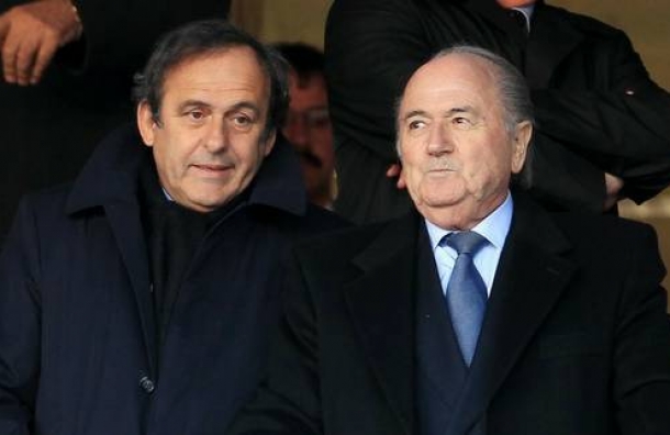 Platini y Blatter, en los buenos tiempos.