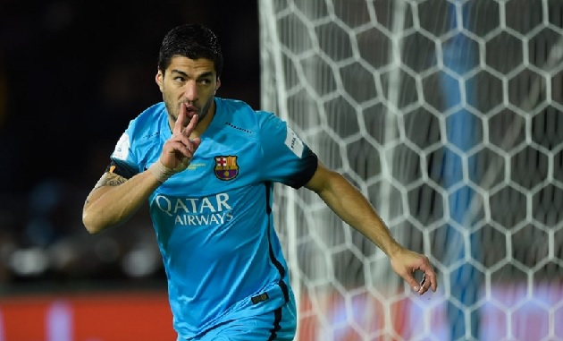 Suárez, candidato a Balón de Oro. (Foto FIFA/Getty Images)