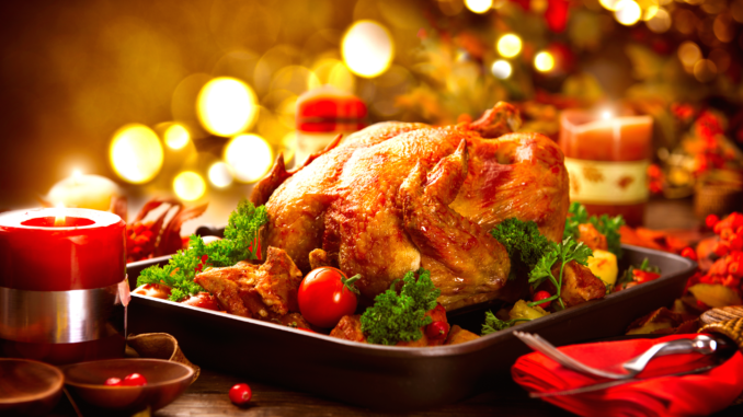 Mesa-navidena-con-pavo