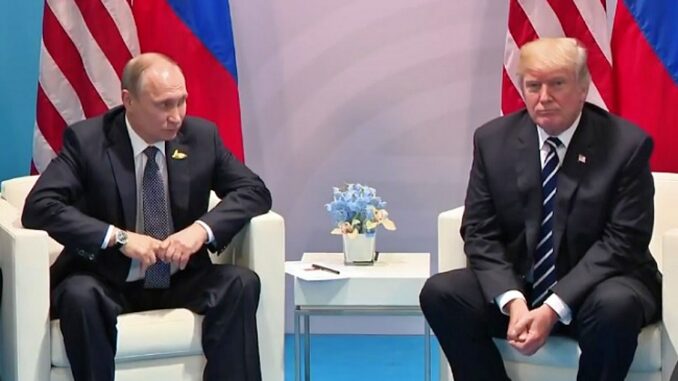Trump y Putin en 2017