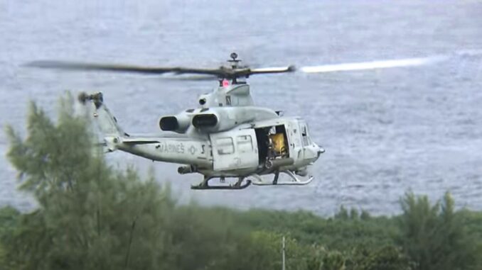 Imagen de archivo de un helicóptero UH-1 del Cuerpo de Marines de Estados Unidos. (OTV)