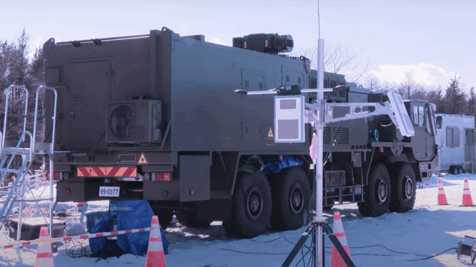 Japón mostró su última arma láser contra drones