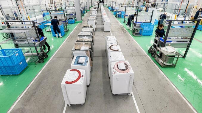 Planta de Yamada que dejará como nuevos los aparatos usados