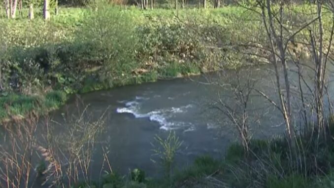 Río Bebelui en Kamifurano, cerca del lugar donde ocurrió el accidente.