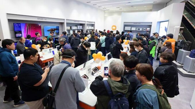 Xiaomi en Aeon Mall Urawamisono, la primera en Japón - 2