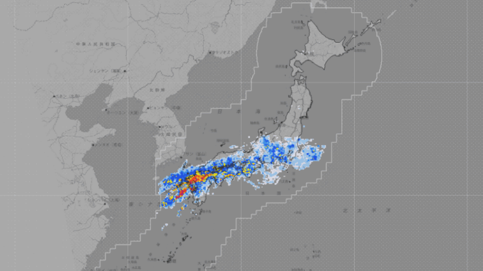 Clima en Japón a las 07.50 horas 10062025