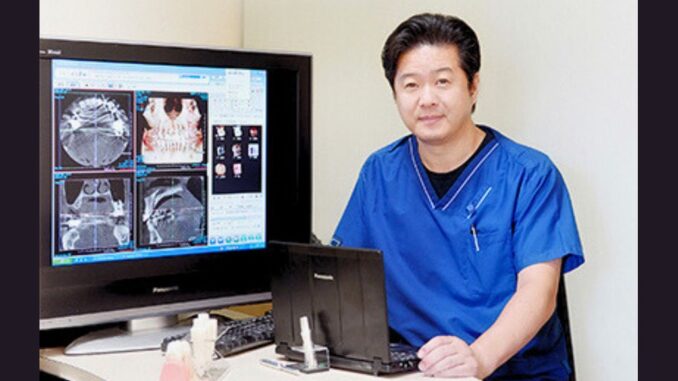 Masakazu Takahashi, director de la clínica Takahashi Dental Office, arrestado por fraude.(Página oficial de la clínica, actualmente cerrada)